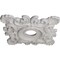 Ekena Millwork Crawley Medallion (Canopies up to 6 3/4"), 18"W x 18"H x 3 1/4"ID x 1 1/2"P, Ultra Pure White CM18CRUWF - alternate 4